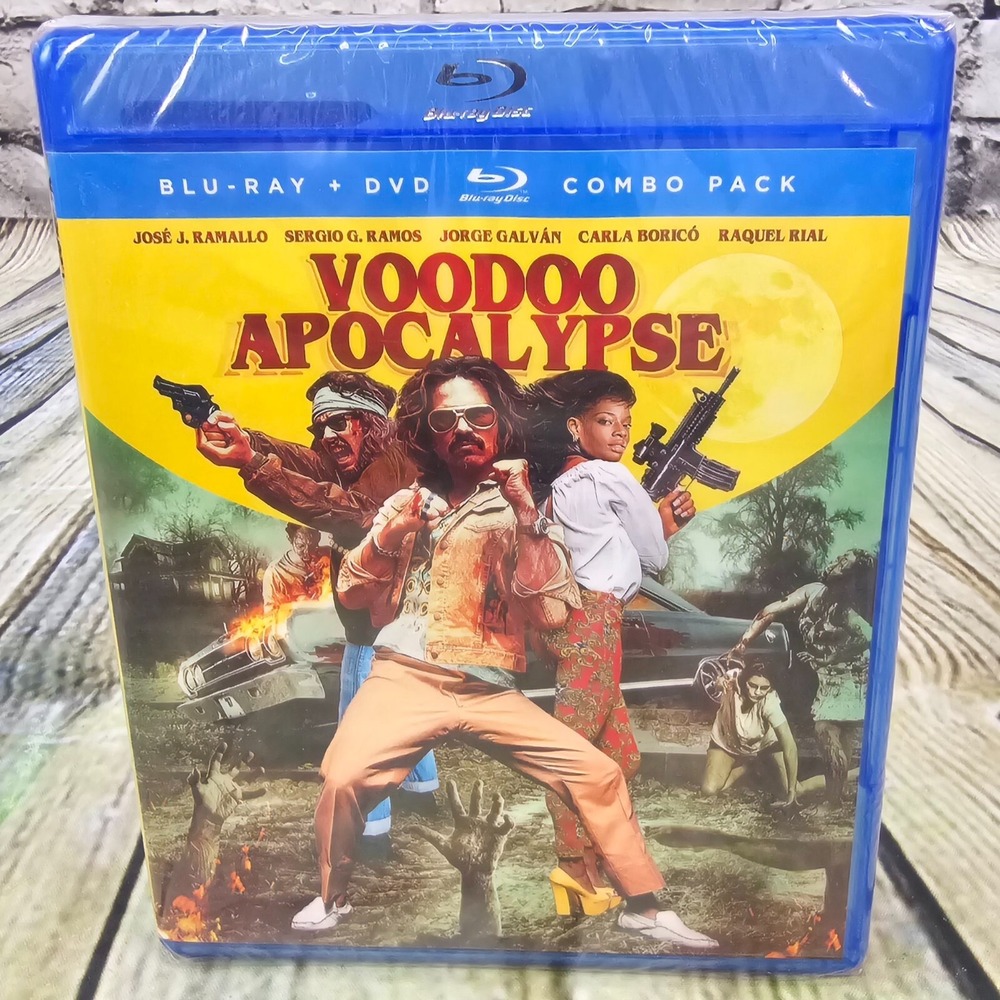 Voodoo‎ Apocalypse (Blu-Ray + DVD Combo Pack) Action, Comedy, Zombies - NEW